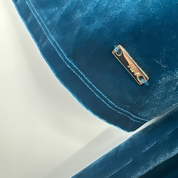 Jones New York Signature Velvet Jacket Pants Track Suit Lounge Set Size Small - Picture 2 of 6